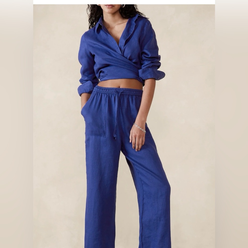 Banana republic linen pants